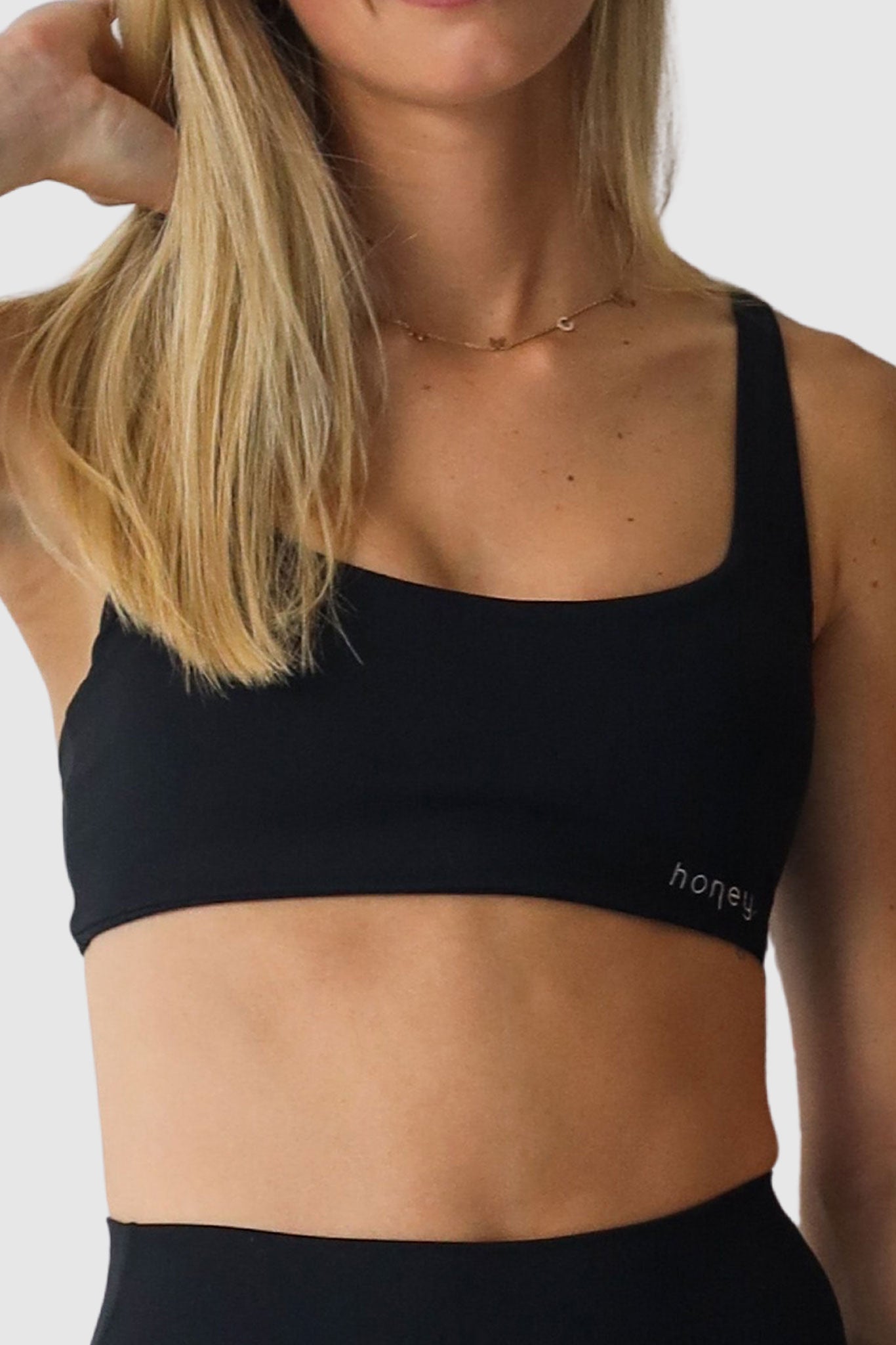 Luxe Sports Bra | Lunar Black