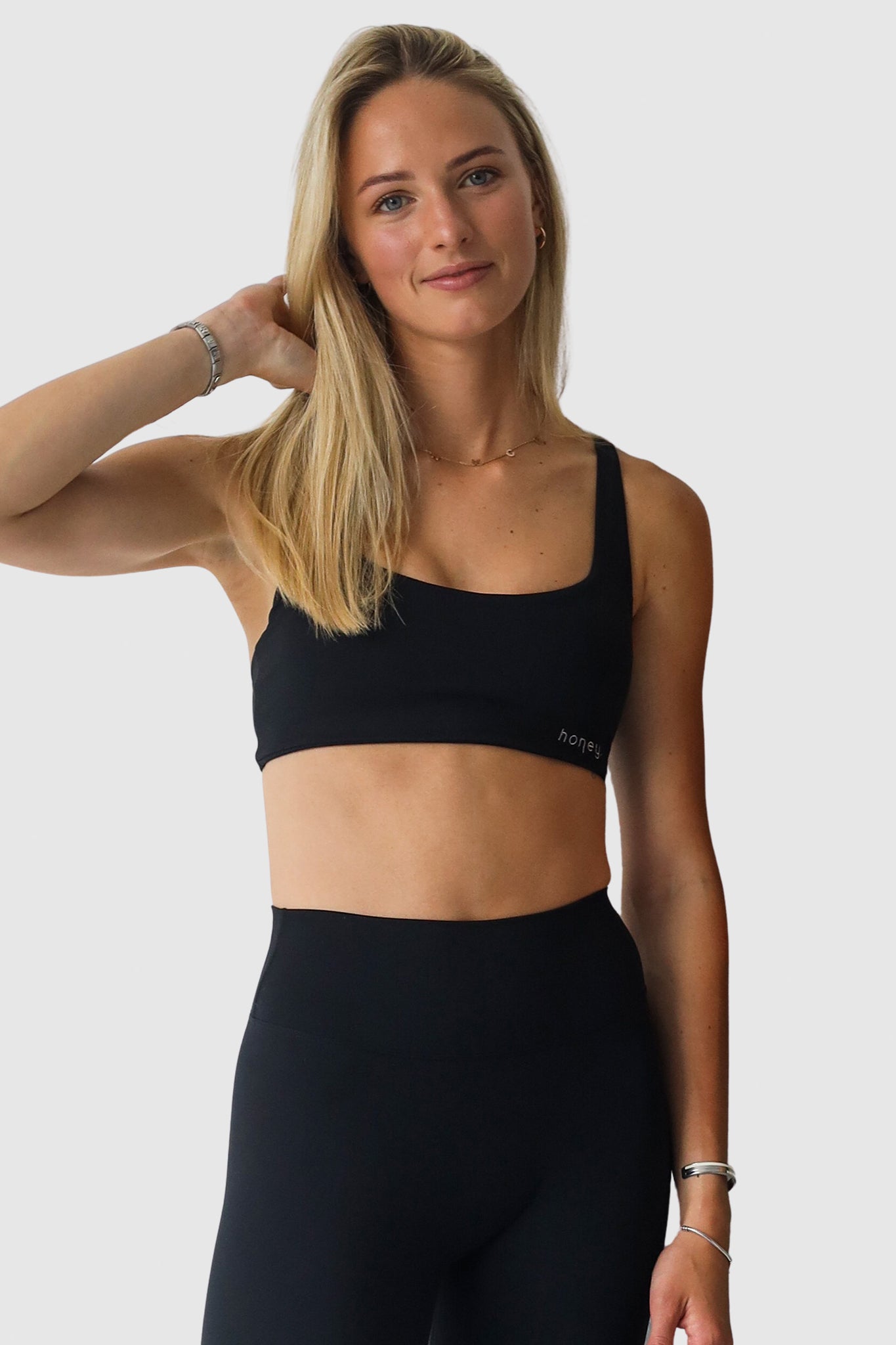 Luxe Sports Bra | Lunar Black
