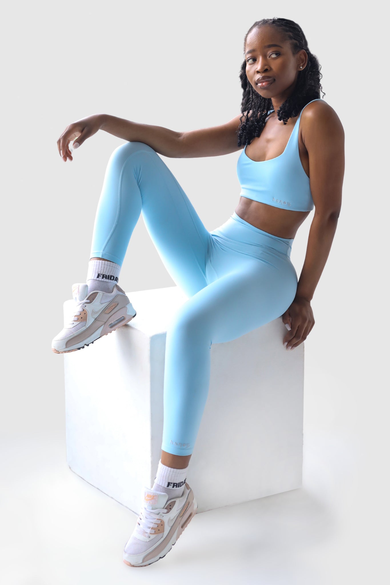 Luxe Leggings | Powder Blue