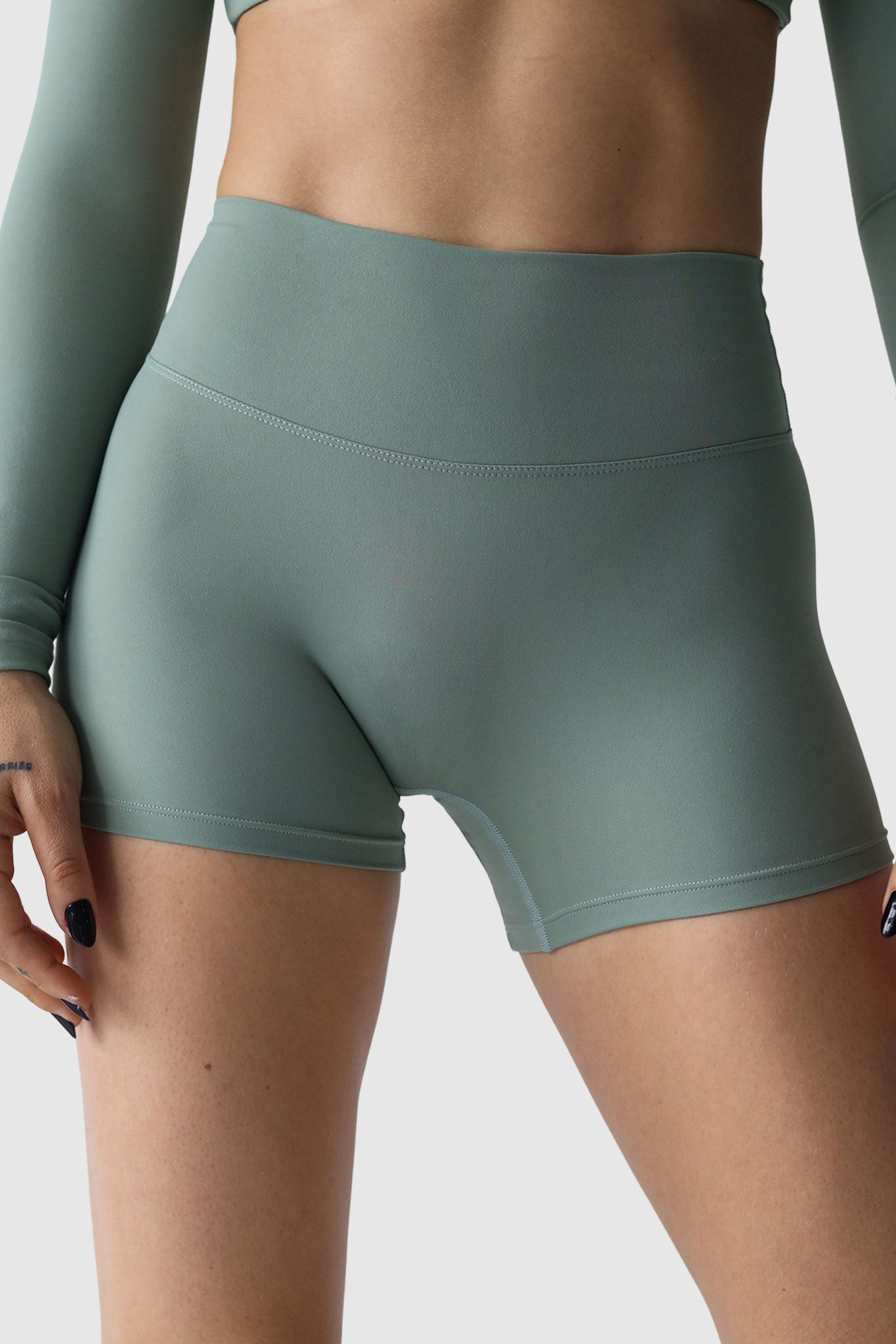 Luxe Shorts | Pistachio Green