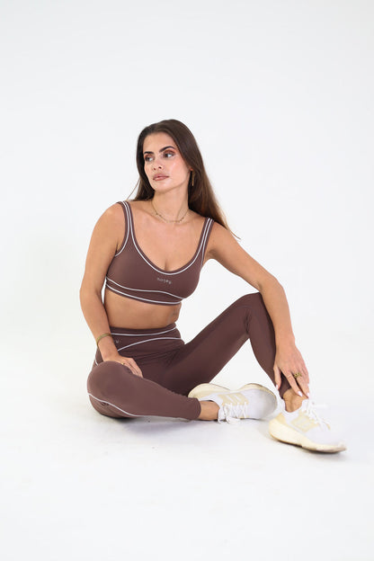 Form Sports Bra | Cappuccino
