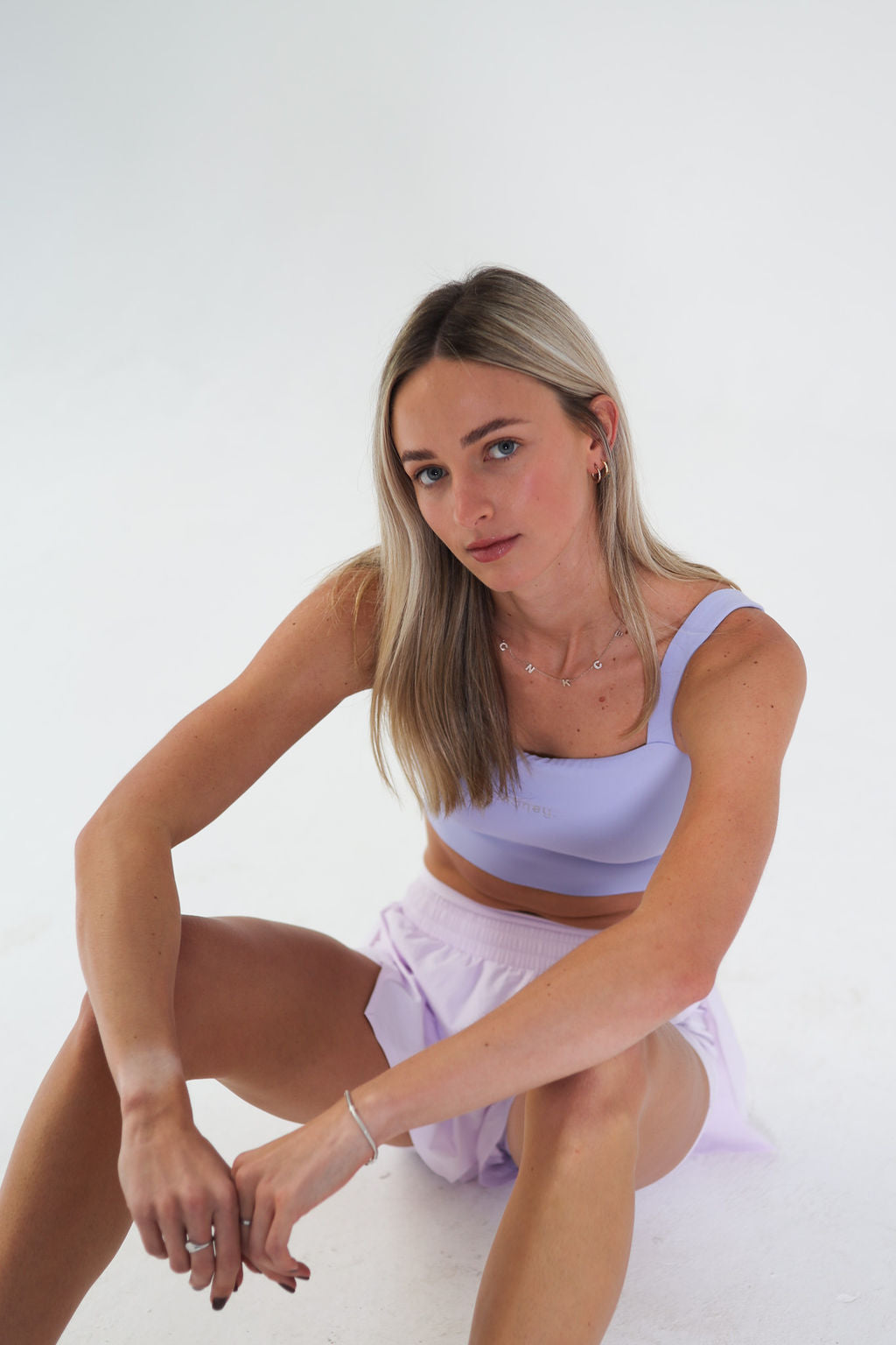 Run Sports Bra | Lavender Mist