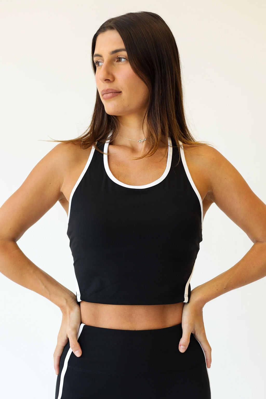 Muse Crop Top | Black Pulse