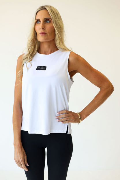 Staple Top | White