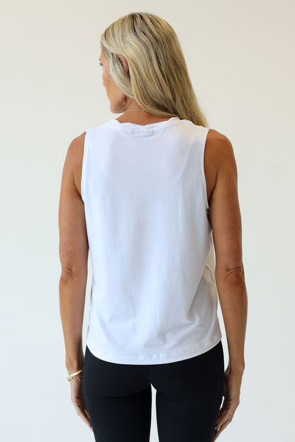 Staple Top | White