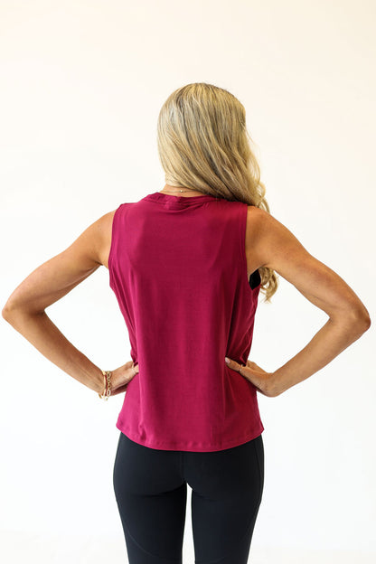 Staple Top | Maroon