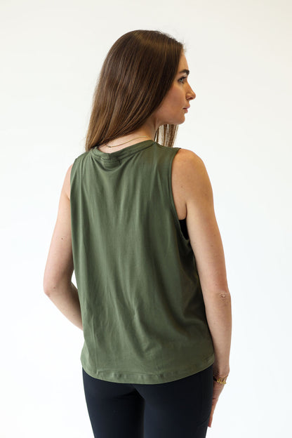 Staple Top | Army Green