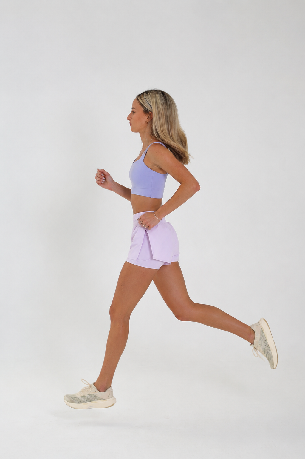Run Sports Bra | Lavender Mist