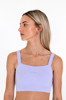 Run Sports Bra | Lavender Mist