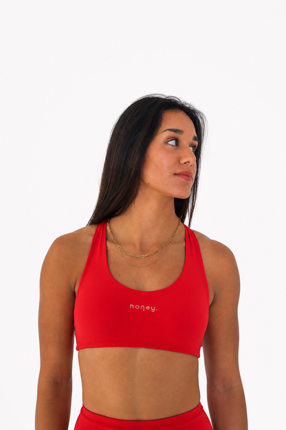 Pulse Sports Bra | Berry